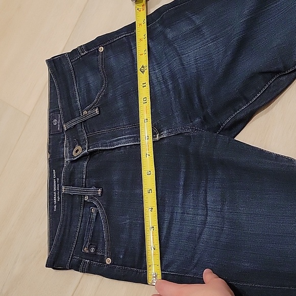 AG Adriano Goldschmied Farrah High Rise Skinny Crop Jeans sz 24 - Picture 8 of 10